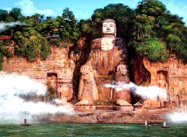 樂山大佛，www.sintu.com""